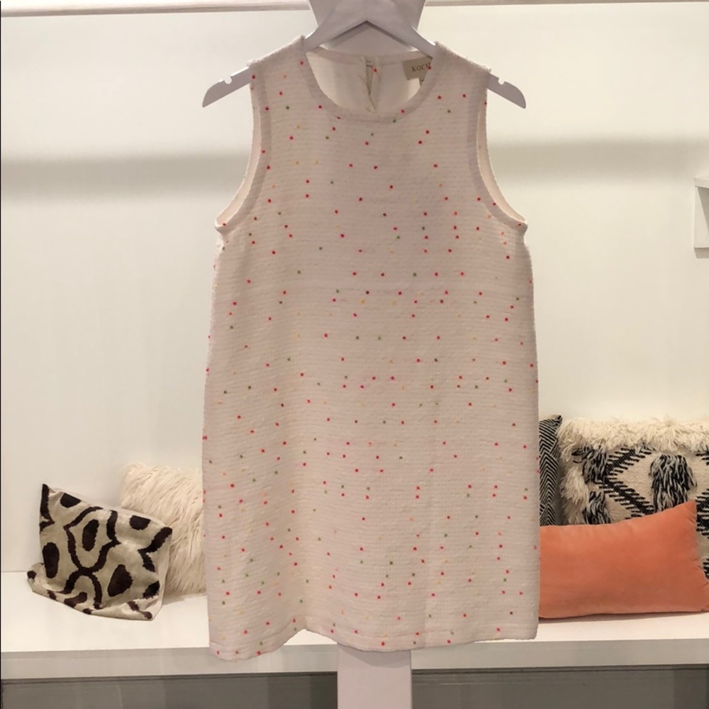 KOCH regine dress neon dot